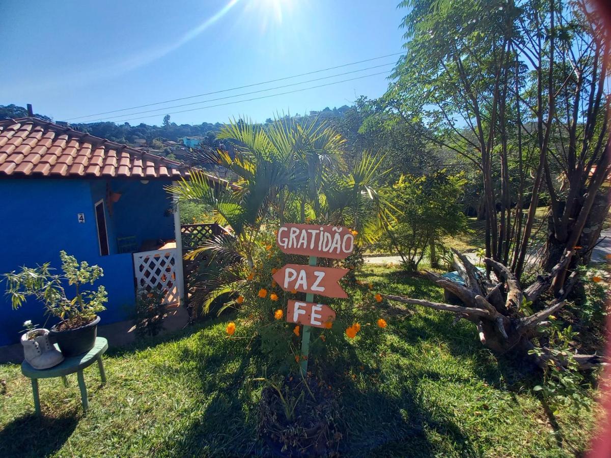 Chales Encantos De Cunha Azul Exterior foto